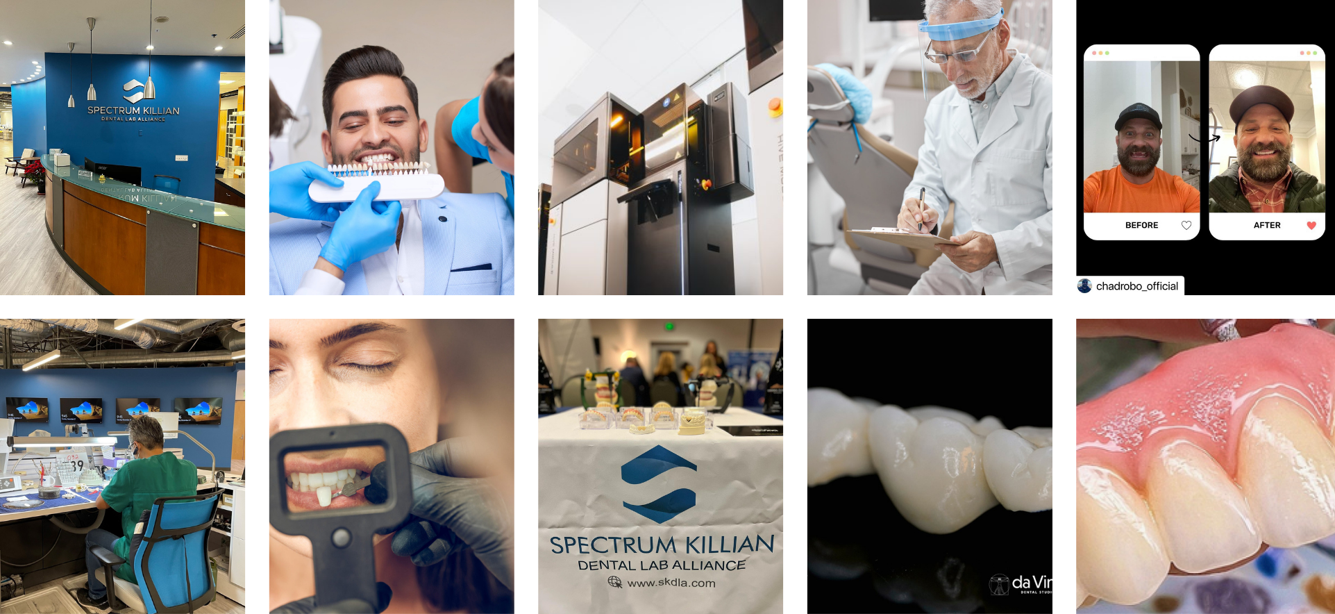 Spectrum Killian Footer Image Collage